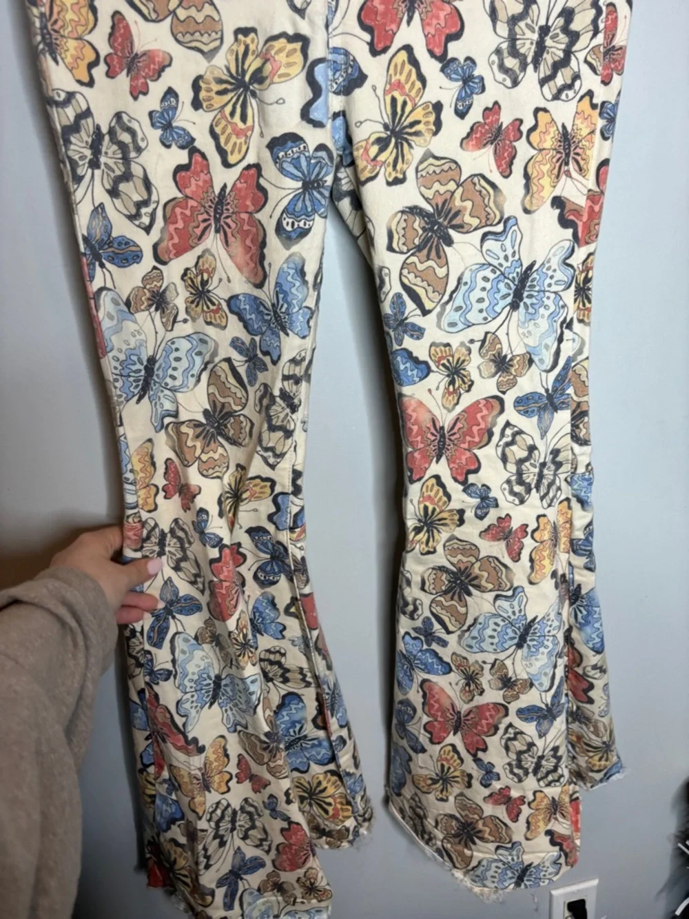 Free People Bright Butterfly Float On Flares 27 Bright Butterfly Combo - Picture 8 of 10